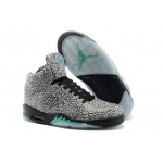 Wholesale Cheap Air Jordan 5 3Lab5 Shoes white/black Cement-blue