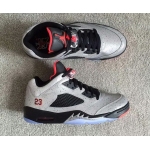 Wholesale Cheap Air Jordan 5 Low Neymar Gray/red-black