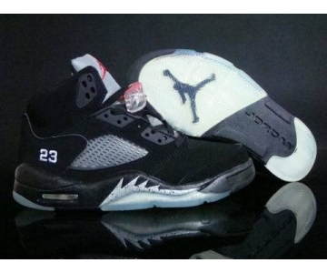 Wholesale Cheap Air Jordan 5 Retro Shoes Black