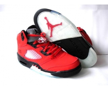 Wholesale Cheap Air Jordan 5 Retro Shoes Red/Black