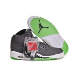 Wholesale Cheap Air Jordan 5 (V) Retro Shoes cool gray/white-green