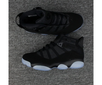 Wholesale Cheap Air Jordan 6 Rings Shoes Black