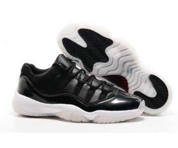 Wholesale Cheap Air Jordan 11 72 10 Low Black/white-red