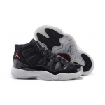 Wholesale Cheap Air Jordan 11 72 10 Retro Black/red
