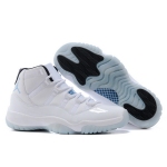 Wholesale Cheap Air Jordan 11 Colombia Shoes White/Blue-Black