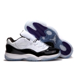 Wholesale Cheap Air Jordan 11 Low Concord Shoes White/Black