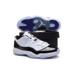 Wholesale Cheap Air Jordan 11 Low Retro Shoes White/black