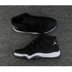 Wholesale Cheap Air Jordan 11 PRM Heiress Black Stingray Black/Metallic Gold-White