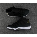 Wholesale Cheap Air Jordan 11 PRM Heiress Black Stingray Black/Metallic Gold-White