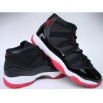 Wholesale Cheap Air Jordan 11 Retro Bred Shoes Black/Red