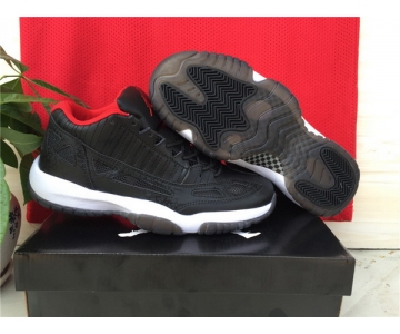 Wholesale Cheap Air Jordan 11 Retro Shoes black/red-white