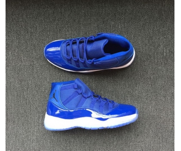 Wholesale Cheap Air Jordan 11 Retro True Blue Blue/White
