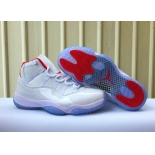 Wholesale Cheap Air Jordan XI Retro Shoes White/Red