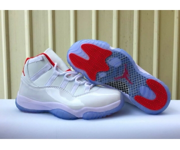 Wholesale Cheap Air Jordan XI Retro Shoes White/Red