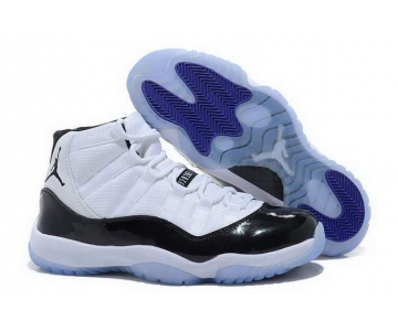 Wholesale Cheap Air Jordan XI(11) Concord Shoes White/Black