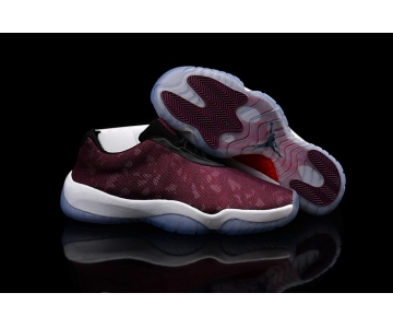Wholesale Cheap Jordan Future Burgundy Camo Shoes Dark red/white-black