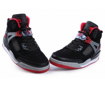 Wholesale Cheap Air Jordan 3.5 Spizike Shoes Black/gray-red