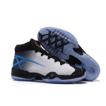 Wholesale Cheap Air Jordan 30 XXX Shoes Black/white-blue