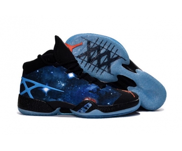 Wholesale Cheap Air Jordan 30 XXX Shoes Blue Star/Black