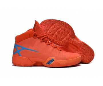 Wholesale Cheap Air Jordan 30 XXX Shoes Orange/Blue