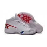 Wholesale Cheap Air Jordan 30 XXX Shoes White/Red-Grey