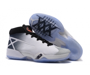 Wholesale Cheap Air Jordan 30 XXX Shoes White/black-gray