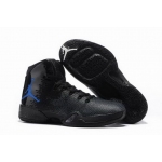 Wholesale Cheap Air Jordan 30.5 Shoes Black Blue