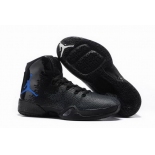 Wholesale Cheap Air Jordan 30.5 Shoes Black Blue