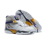 Wholesale Cheap Air Jordan 8 Kobe 8 pe White/Grey-Blue-Yellow