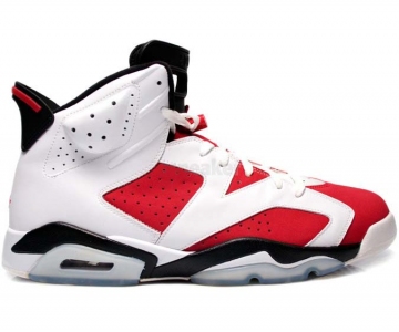 Wholesale Cheap AIR JORDAN 6 Retro Carmine Shoes Red/white-black