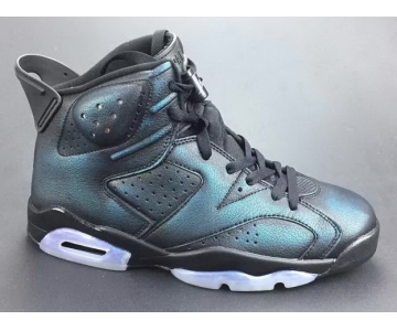 Wholesale Cheap Air Jordan 6 All Star Chameleon Black/Green