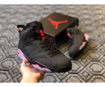Wholesale Cheap Air Jordan 6 Customs 3M Black/Red