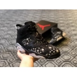 Wholesale Cheap Air Jordan 6 Customs The paparazzi Black/White
