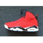 Wholesale Cheap Air Jordan 6 Retro Red Suede University Red/Black