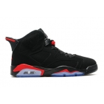 Wholesale Cheap Air Jordan 6 Retro Shoes Black/Fire Red