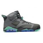 Wholesale Cheap Air Jordan 6 Retro Shoes Dark Grey/Green