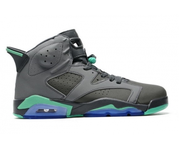 Wholesale Cheap Air Jordan 6 Retro Shoes Dark Grey/Green