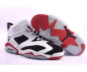 Wholesale Cheap Air Jordan 6 Retro Shoes Red/White/Black