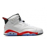 Wholesale Cheap Air Jordan 6 Retro Shoes White/Fire Red