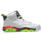 Wholesale Cheap Air Jordan 6 Retro Shoes White/Green-Red-Black
