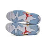 Wholesale Cheap Air Jordan 6 Retro Shoes White/yellow