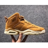 Wholesale Cheap Air Jordan 6 Wheat Retro Tan/White