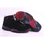 Wholesale Cheap Air Jordan 7 Retro Shoes Black/Wine red