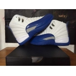 Wholesale Cheap Air Jordan 12 French Blue White/blue