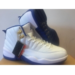 Wholesale Cheap Air Jordan 12 North Carolina Blue/White