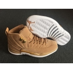 Wholesale Cheap Air Jordan 12 Retro Wheat Wheat/White-Gum