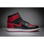 Wholesale Cheap Air Jordan 1 Bred 2016 Black/Red