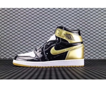Wholesale Cheap Air Jordan 1 High OG ComplexCon Gold/Black-White