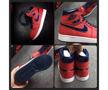 Wholesale Cheap Air Jordan 1 High OG David Letterman Red/blue-white