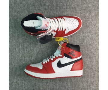 Wholesale Cheap Air Jordan 1 Rare Air Chicago Shoes Red/White-Red